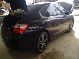 2013 HONDA ACCORD, BLACK, EX-L, 3.5L,  AT,  A25101
